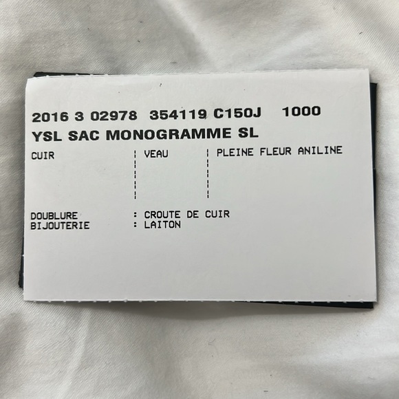 Saint Laurent Black Medium Kate Tassel Shoulder Bag - Picture 16 of 16